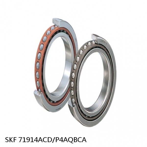 71914ACD/P4AQBCA SKF Super Precision,Super Precision Bearings,Super Precision Angular Contact,71900 Series,25 Degree Contact Angle