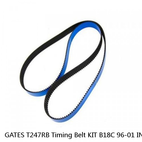 GATES T247RB Timing Belt KIT B18C 96-01 INTEGRA GSR VTEC B18C5 TYPE R