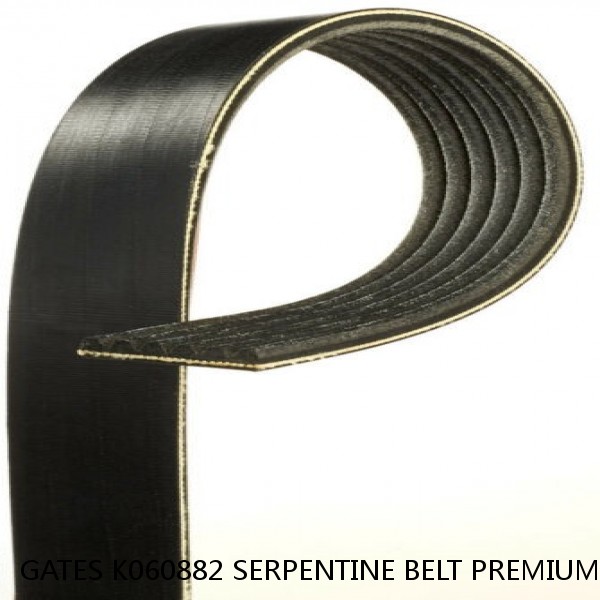 GATES K060882 SERPENTINE BELT PREMIUM OE MICRO-V / RIBBED BELT - New!